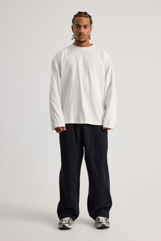 Boxy Long Sleeve Tshirt, CLOUD