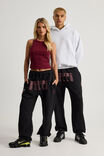 Nba Track Pant, LCN NBA BLACK/BULLS CENTRAL DIVISION - alternate image 2