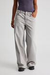 Mid Rise Baggy Jean, VINTAGE GREY - alternate image 2
