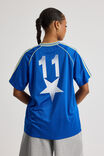V Neck Sports Jersey, ELECTRIC BLUE/STAR - alternate image 3