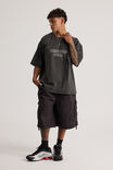 Notion Ultra Baggy Cargo Shorts, BLACK - alternate image 2