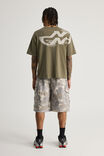 Notion Ultra Baggy Cargo Shorts, SNOW CAMO - alternate image 3