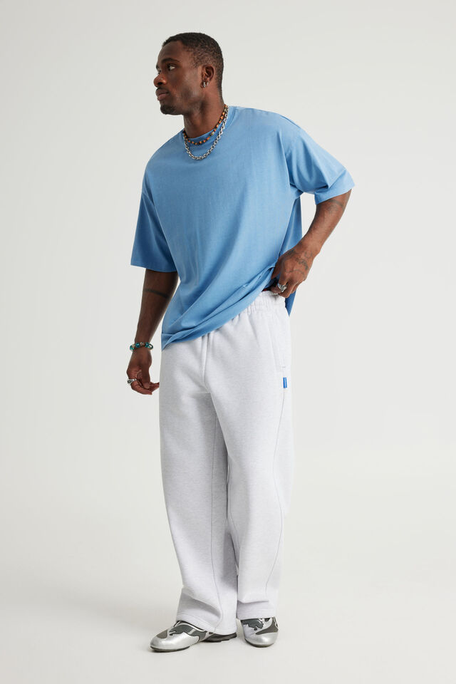 Authentics Heavy Weight Box Fit Tshirt, WASHED AQUAMARINE