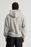 Mcdonalds Zip Thru Hoodie, LCN MCD GREY MARLE/HASH BROWN SUPREMACY - alternate image 4