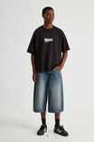 Half Half Heavyweight Box Fit Graphic Tshirt, HH BLACK/HALF HALF RADIO DIVISION - alternate image 2