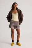 Florence Frill Skirt, NEUTRAL STRIPE - alternate image 2