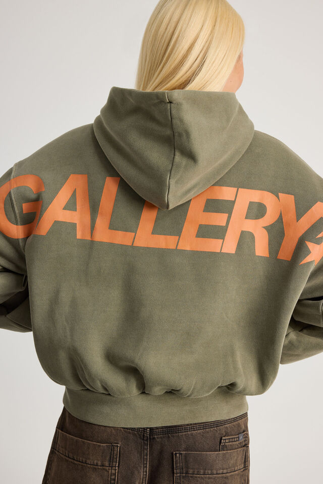 Open Gallery Boxy Hoodie, OG WASHED PORTLAND MOSS/EVOLUTION