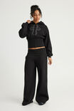 Wide Waistband Trackpant, NTN BLACK/UNHOLY - example image 4