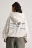 Open Gallery Boxy Hoodie, VINTAGE WHITE/OG IDEAS DEPARTMENT - alternate image 4