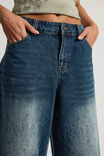 Mega Baggy Jort, DIRTY BLUE_HAVEN - alternate image 5
