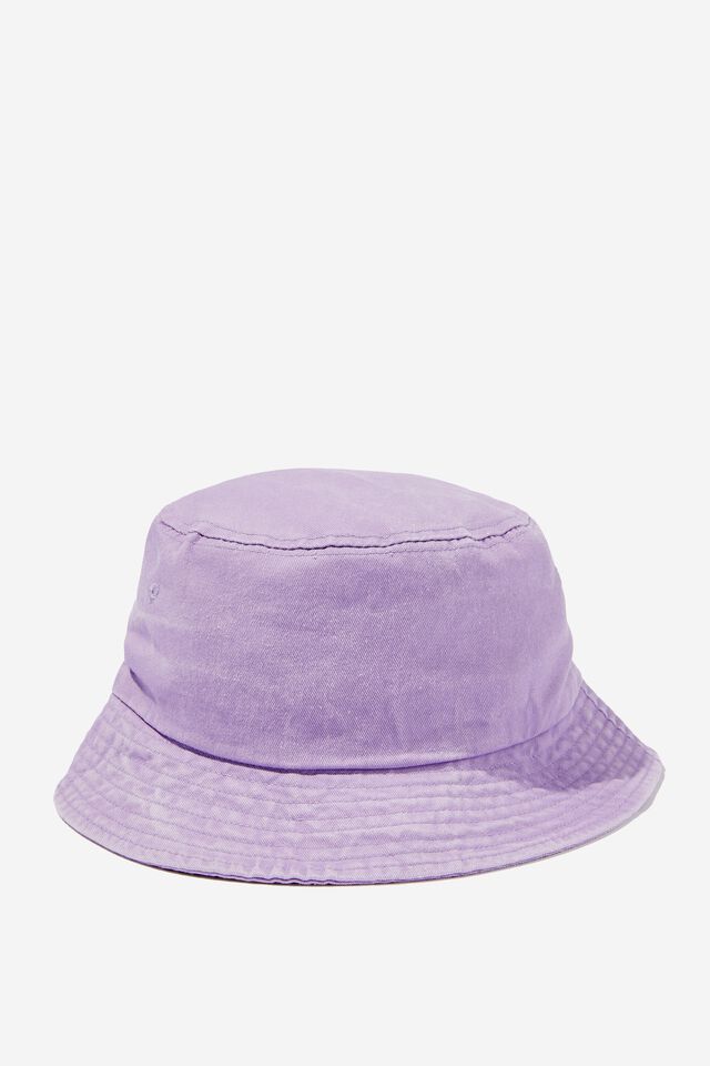 Washed Classic Bucket Hat, WASHED LILAC