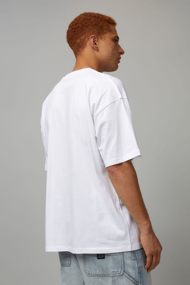 Essential Music Merch T Shirt, LCN BRA WHITE/TUPAC SQUAT