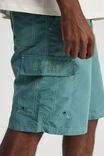 Half Half Cargo Boardshort, WASHED JADE - alternate image 4