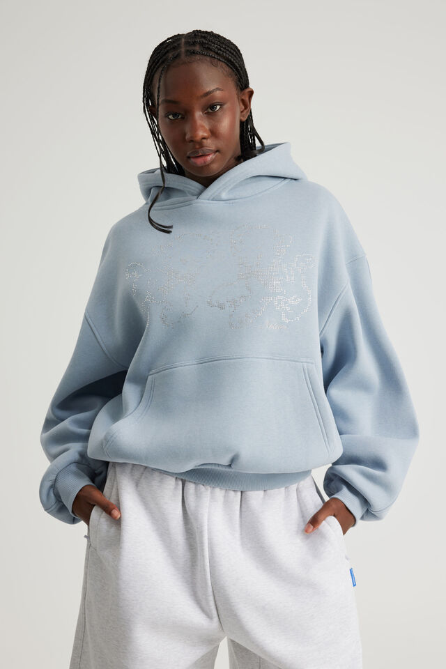 Notion Boxy Hoodie, NTN CITY SKY/BFFL