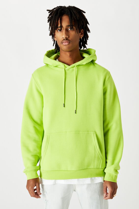 Basic Hoodie, ACID LIME