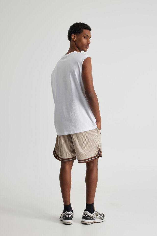 Nfl Basketball Short, LCN NFL BEIGE/CLEVELAND BROWNS