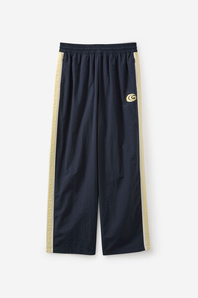 Open Gallery Baggy Nylon Track Pant, OG ICED LAGOON/DUSTY TUMERIC