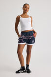 Hype Street Basketball Short, NEW YORK_ NAVY BLAZER - alternate image 2