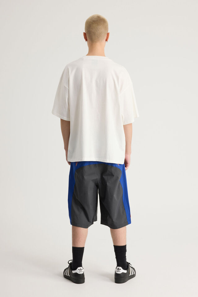 Half Half Classic Boardshort, BLUE/PANEL HALF HALF