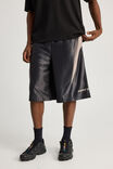 Notion Longline Basketball Short, PHANTOM/IVORY PANEL - alternate image 1