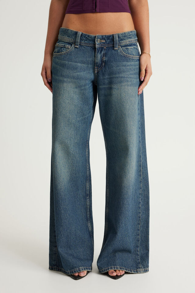 Era Low Super Wide Jean, AFTERGLOW BLUE