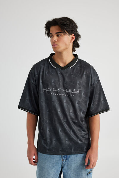 Half Half Jersey, HH BLACK/HALF HALF INTERNATIONAL