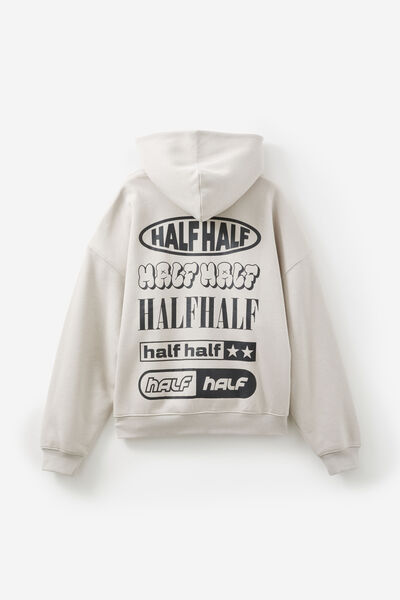 Half Half Hoodie, HH FOG/HALF HALF HERITAGE