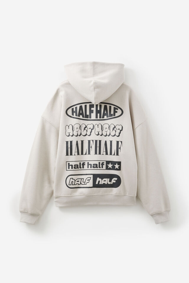 Half Half Hoodie, HH FOG/HALF HALF HERITAGE
