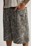 Half Half El Grande Denim Short, WASHED HUNTER CAMO - alternate image 4