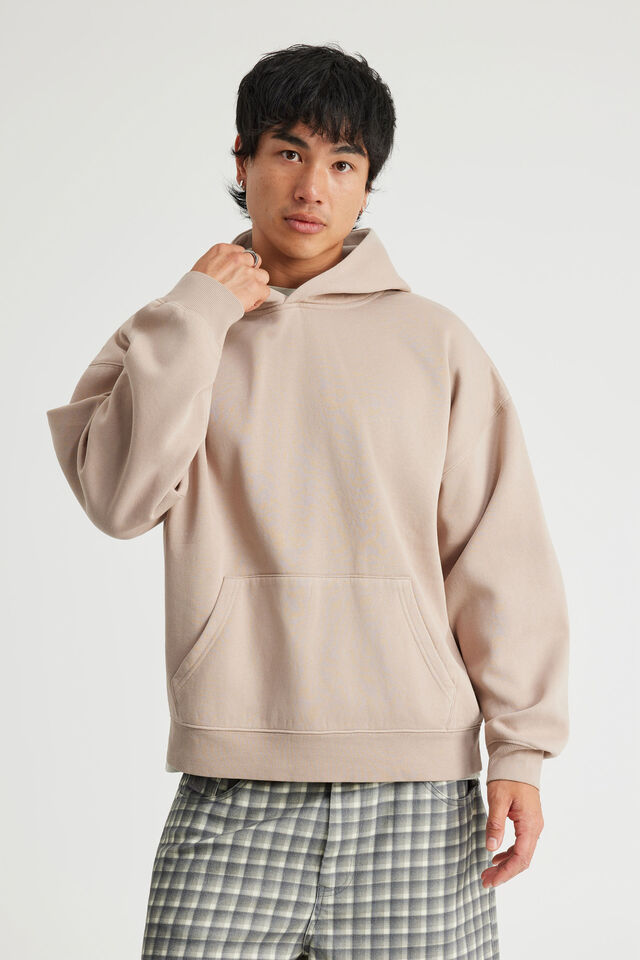 Authentics Hoodie, WASHED QUARRY STONE