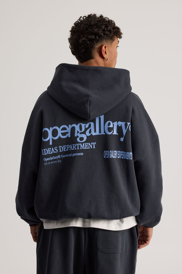 Open Gallery Hoodie, OG ICED LAGOON/IDEAS DEPARTMENT