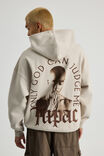Music Merch Hoodie, LCN BRA FOG/2PAC ONLY GOD CAN JUDGE ME - alternate image 1