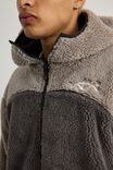 Notion Sherpa Hooded Jacket, SEA SMOKE/DUSK GREY - alternate image 4