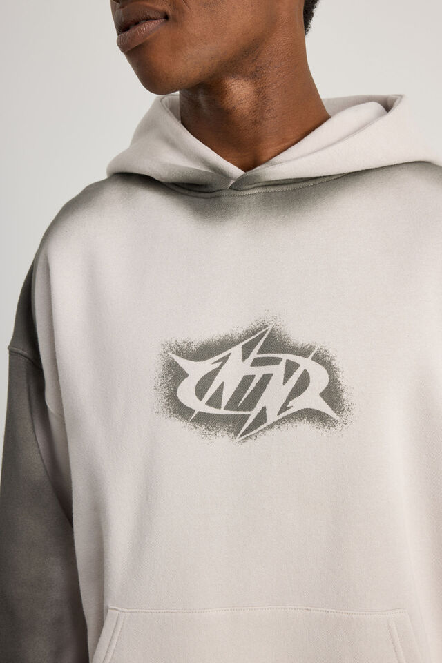 Notion Hoodie, NTN WASHED PEBBLE/NOTION SPRAY