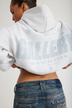 Open Gallery Boxy Hoodie, OG SILVER MARLE/OG CONCEPT - example image 3