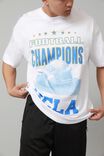 Oversized Ucla T Shirt, LCN UCL WHITE/CHAMPIONSHIP HELMET - alternate image 2