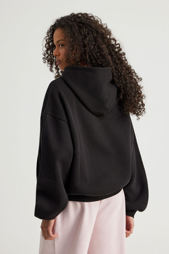 Music Merch Boxy Hoodie, LCN BRA BLACK/OOPS I DID IT AGAIN