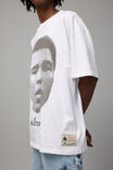 Oversized Muhammad Ali T Shirt, LCN ALI WHITE/MUHAMMAD ALI HERO - alternate image 4