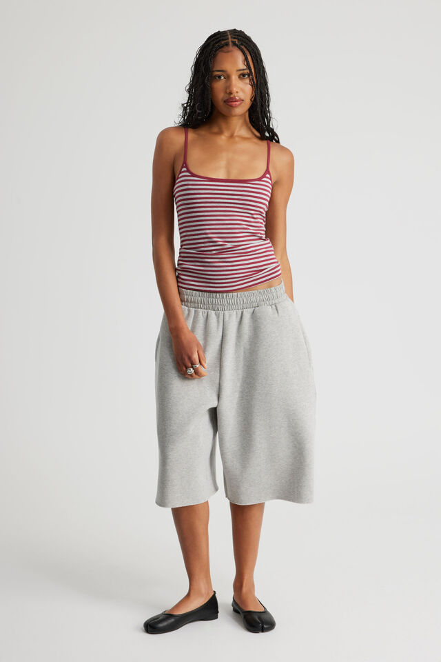 Kiki Cami, CRANBERRY STRIPE