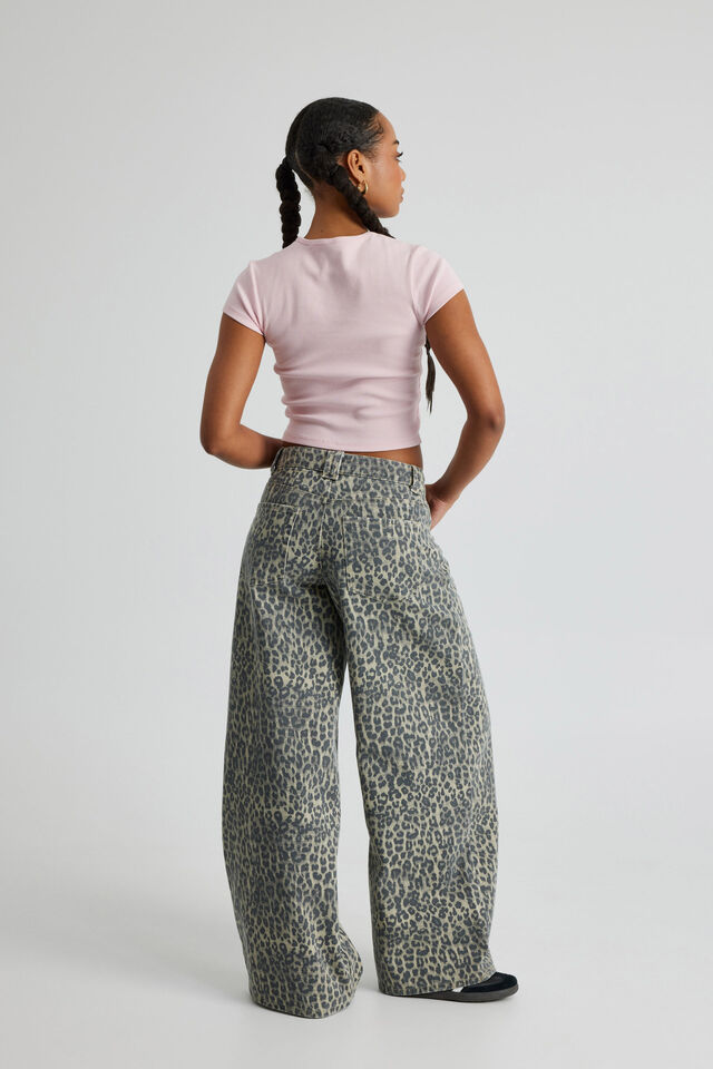 Mega Baggy Jean, COOL LEOPARD