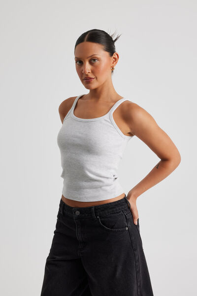 Longline Tank, SILVER MARLE