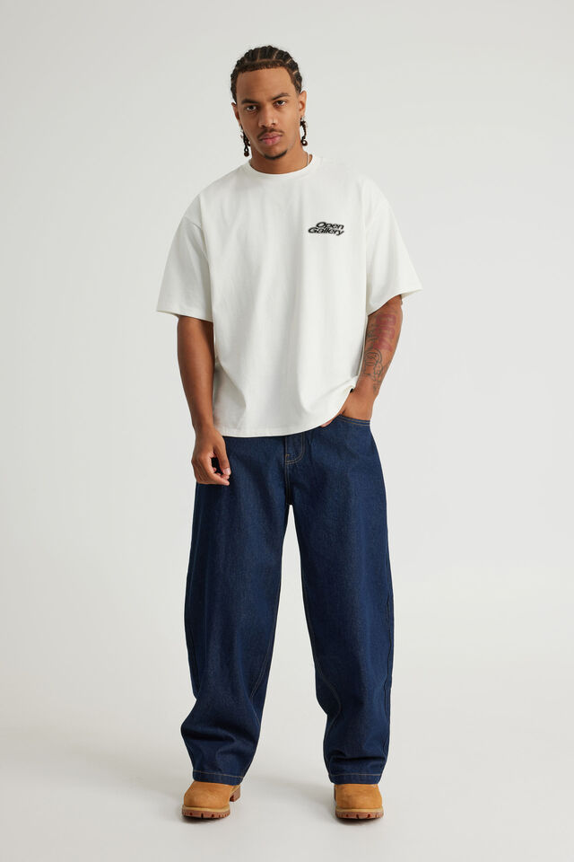 Authentics Semi-Barrel Jean, RAW INDIGO