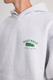 Half Half Hoodie, HH SILVER MARLE/HALF USED CARS - alternate image 4