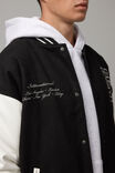 Varsity Jacket, BLACK/WHITE CLASSIC COLLEGIATE - alternate image 4