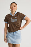 Graphic Mesh Tee, MUD/OPEN GALLERY - alternate image 1