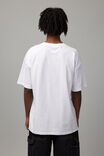Oversized Music Merch T Shirt, LCN MT WHITE/BIGGIE STANCE - alternate image 3