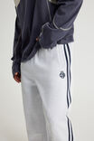 Baggy Trackpant, OG SILVER MARLE/TAPING - alternate image 4