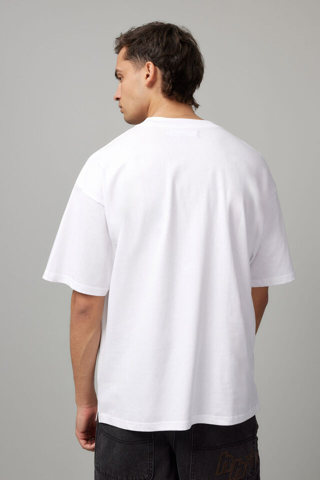 Box Fit Unified Tshirt, UC WHITE/UNIFIED HERTIAGE EMBROIDERY