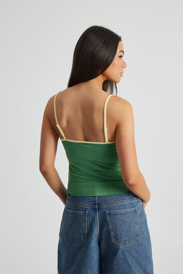 Classic Cami, GREEN/YELLOW