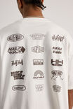 Half Half Heavyweight Box Fit Graphic Tshirt, HH CLOUD/TAKEOVER - alternate image 4